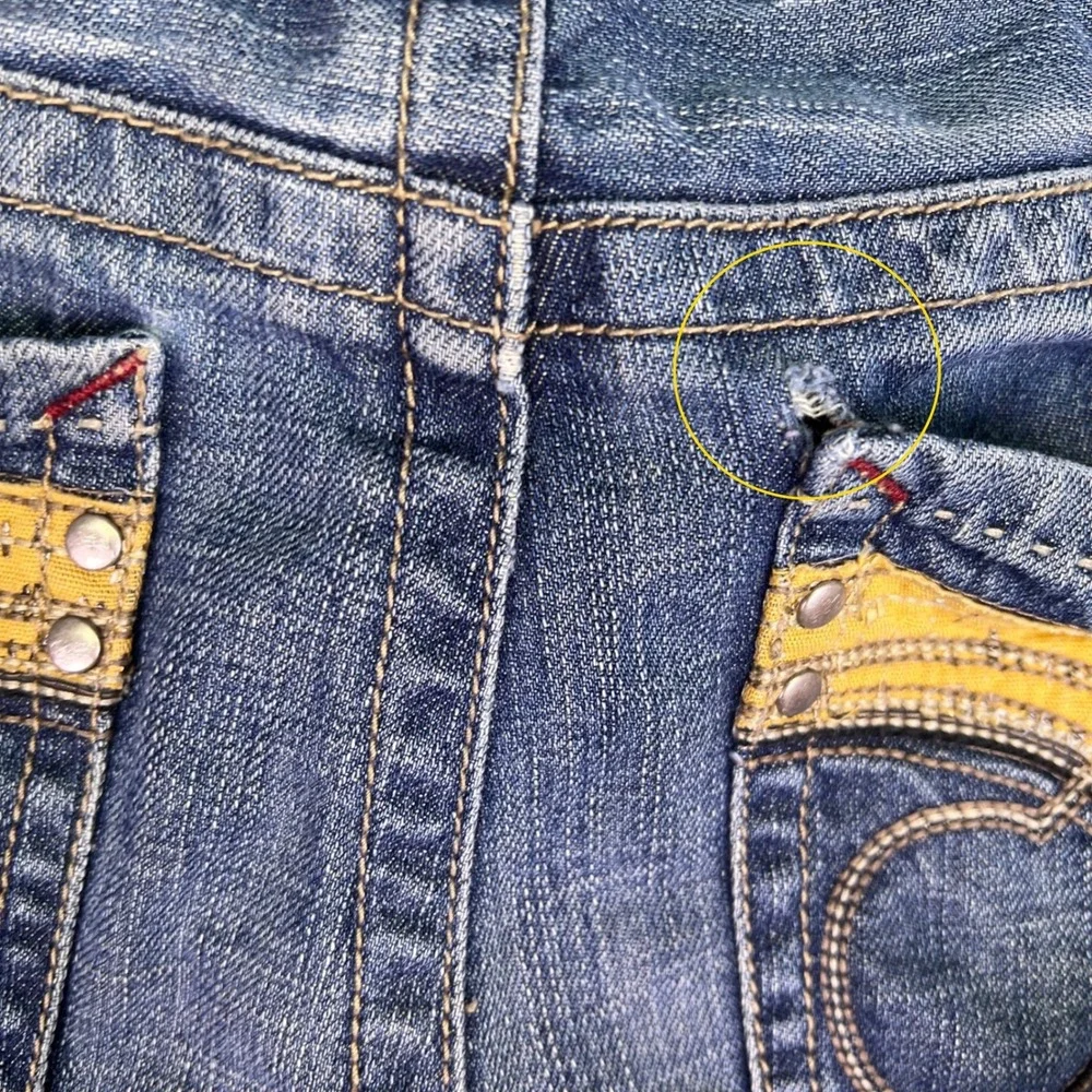 Marc Ecko Jeans Mens 33 Standard Y2K Streetwear Embroidered Hip Hop Baggy Grunge